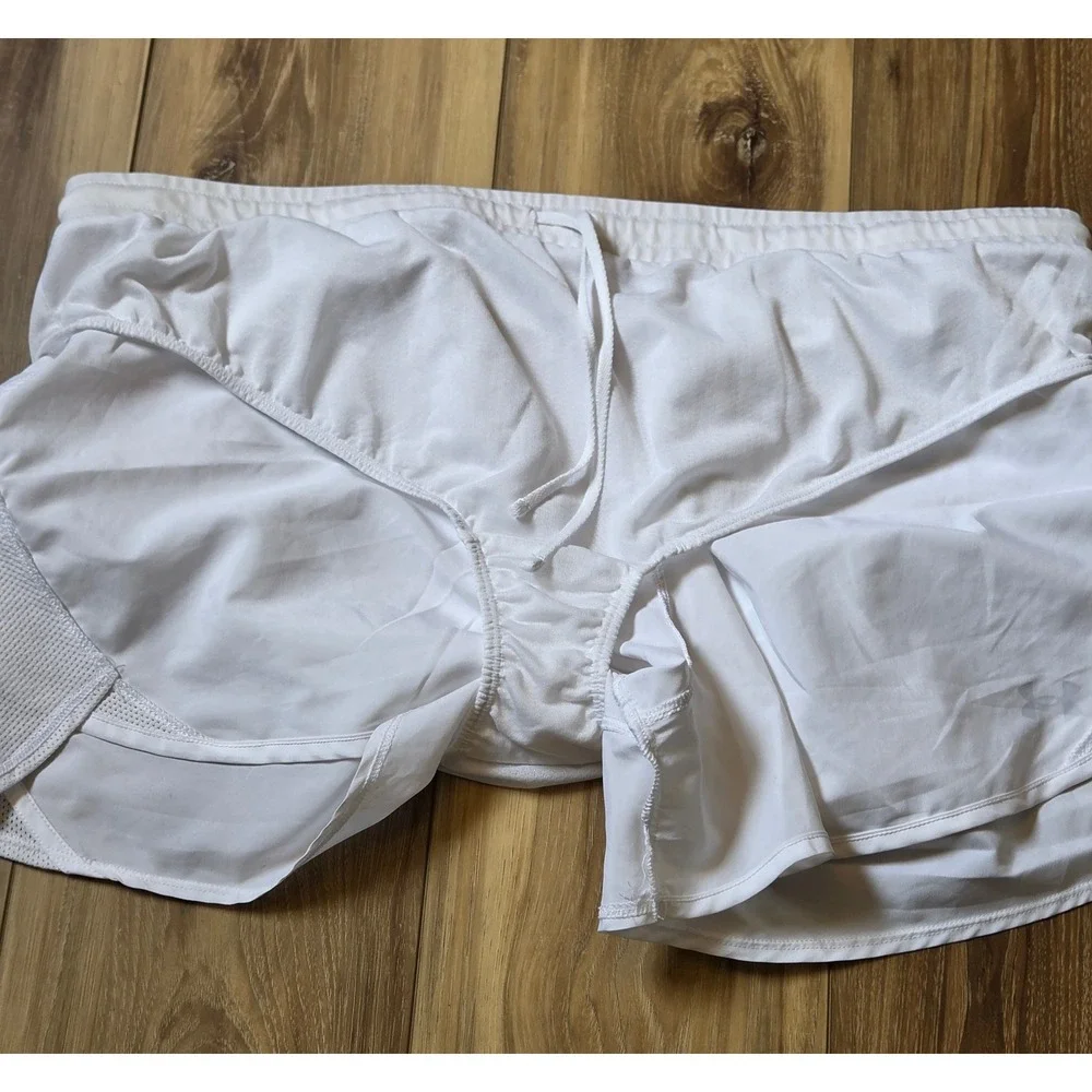 Under Armour HeatGear Loose Lined Athletic Shorts Women's Size 3XL White